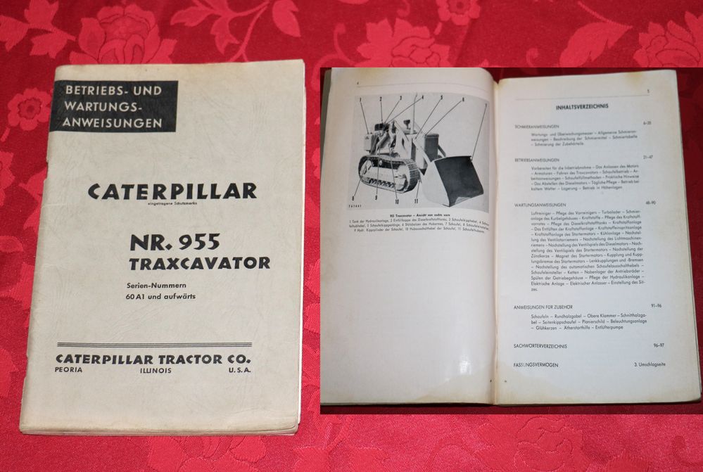 11064 CATERPILLAR  955 Traxcavator Laderaupe
