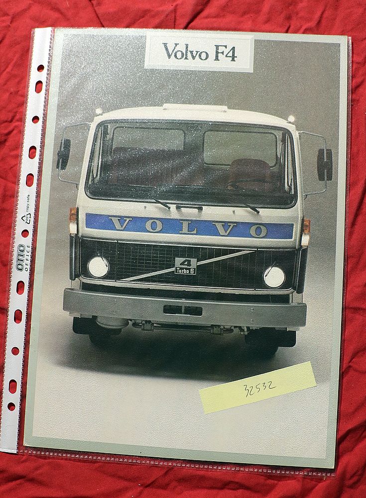 Volvo F 4 , Prospekt LKW