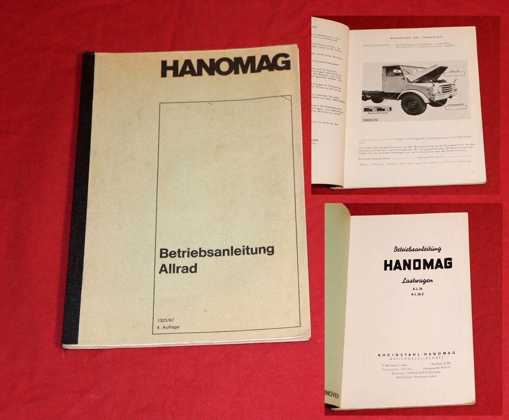 Hanomag AL 28 Betriebsanleitung