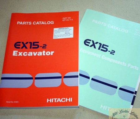 Hitachi EX 15-2  Excavator Parts Catalog