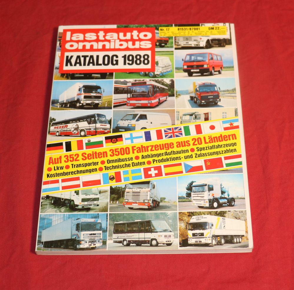 Lastauto Omnibus Katalog 1988