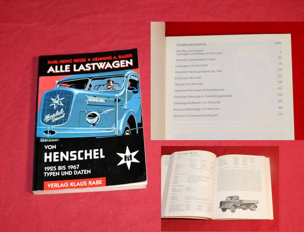 Henschel Alle Lastwagen von 1925 bis 1967