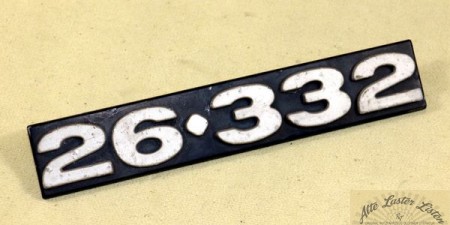 Schriftzug für MAN  ,   26.332