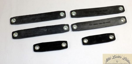 Satz Gummiunterlage Motorhaube Frontmaske Magirus Hauber