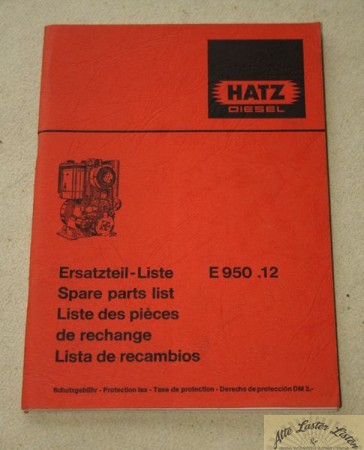 Hatz    E  950 .12