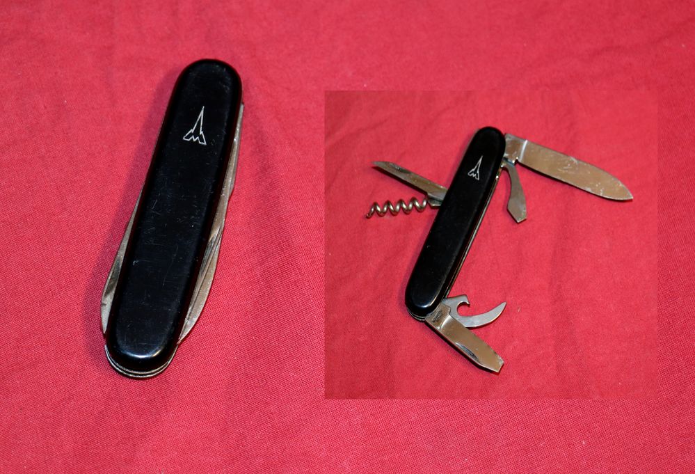 Taschenmesser mit Magirus Emblem