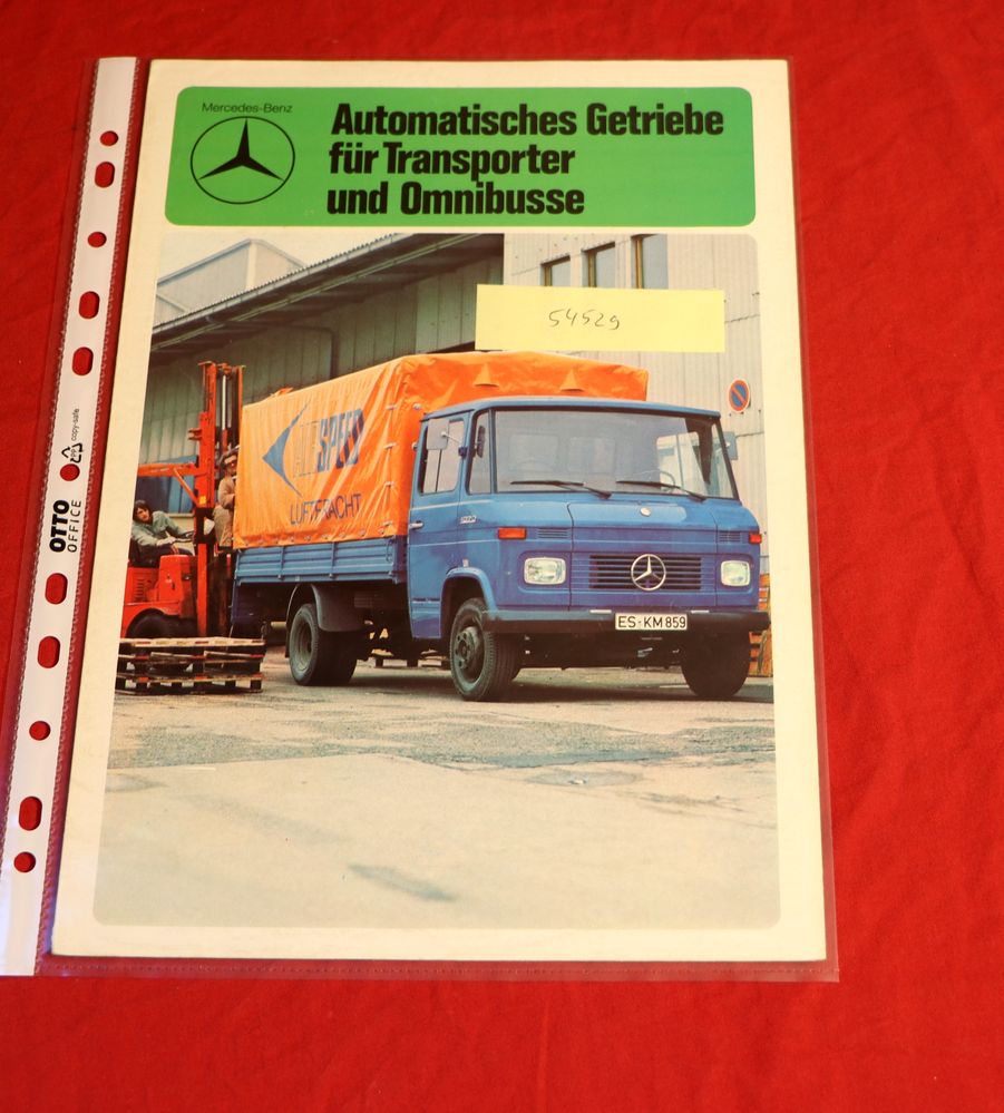 Mercedes Transporter  mit MB automatisches Getriebe W4A 018