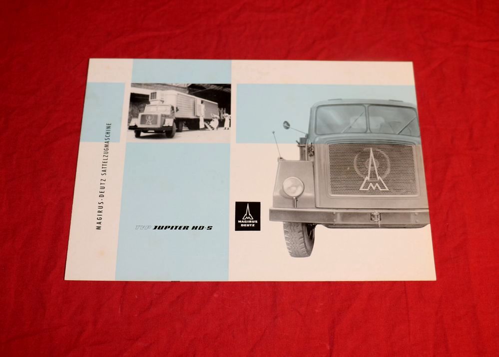 Magirus Jupiter HD - S Sattelzugmaschine Prospekt 