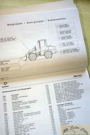 SCHAEFF        Schwenkschaufellader  SKS 633