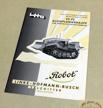 31143_prospekt_baumaschinen_sonstige_baumaschinen_bAi6oKntlzqB6x Linke - Hofmann - Busch  Kleinplanierraupe  ROBOT    20 PS