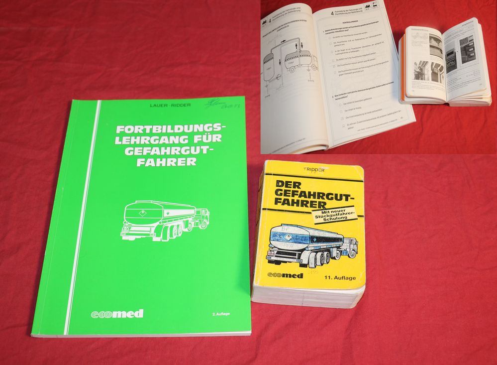 Buch, Der Gefahrgut Fahrer und Fortbildung Lehrgang