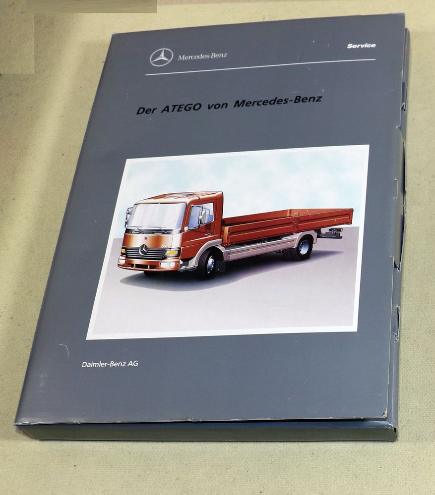 47766-1 Mercedes ATEGO Einführung Mappe Anleitung