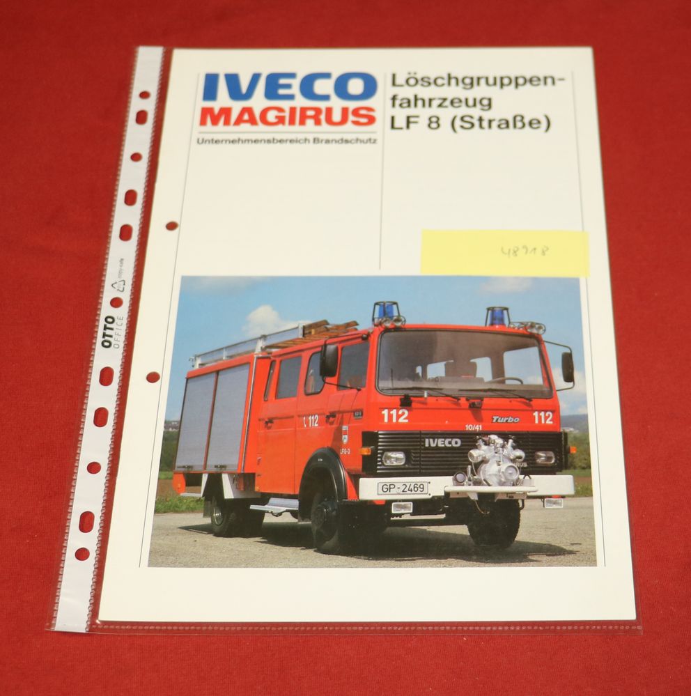 Magirus 60-9 A Feuerwehr LF 8 Löschgruppenfahrzeug