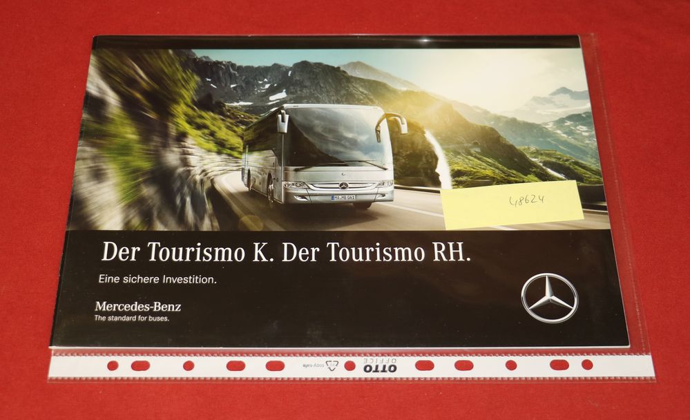 Mercedes Bus Prospekt , Der Tourismo K und  RH