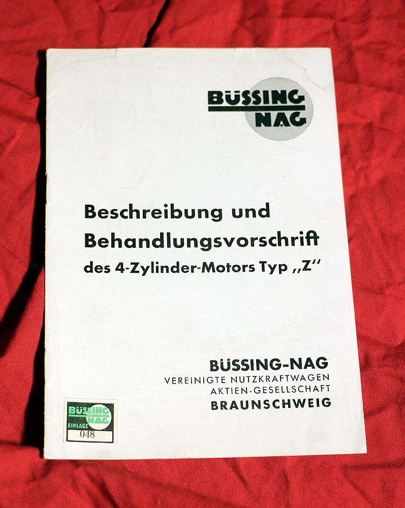 Büssing NAG  4 Zylinder Motor Typ Z