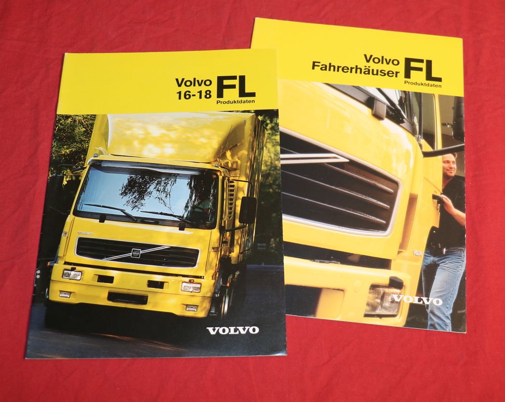 Volvo FL 16 - 18 Produktdaten und FL Fahrerhäuser