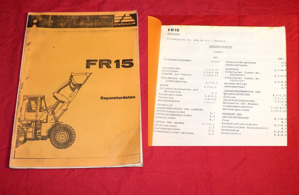 54038 FIAT FR 15 Radlader , Fiat Allis