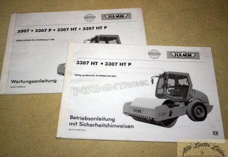 HAMM  Walze      3307 HT , HT P