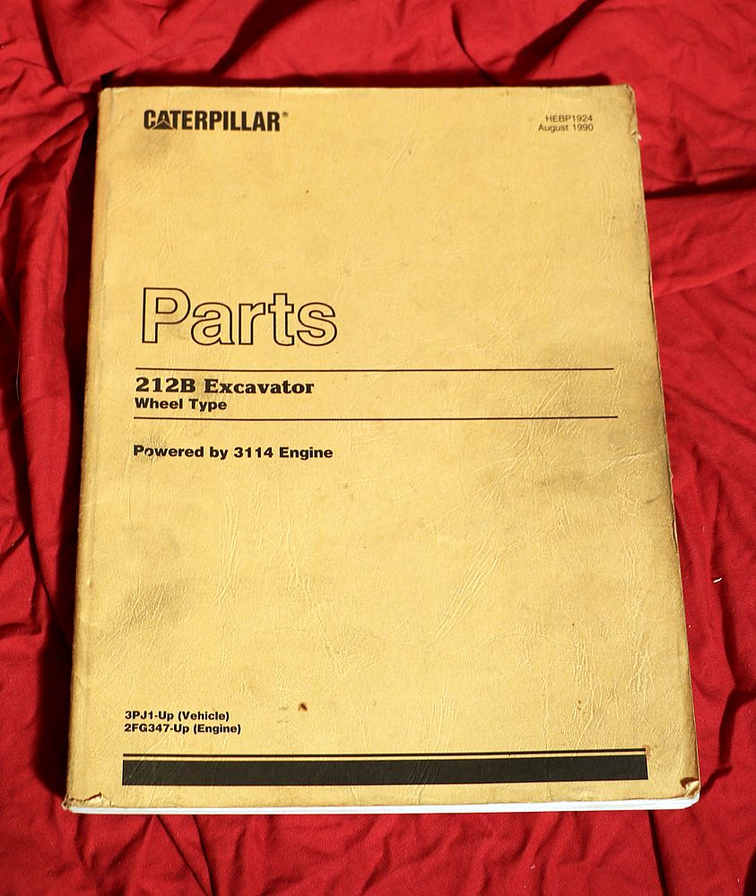 CATERPILLAR 212 B  Excavator , Mobilbagger Bagger 215B