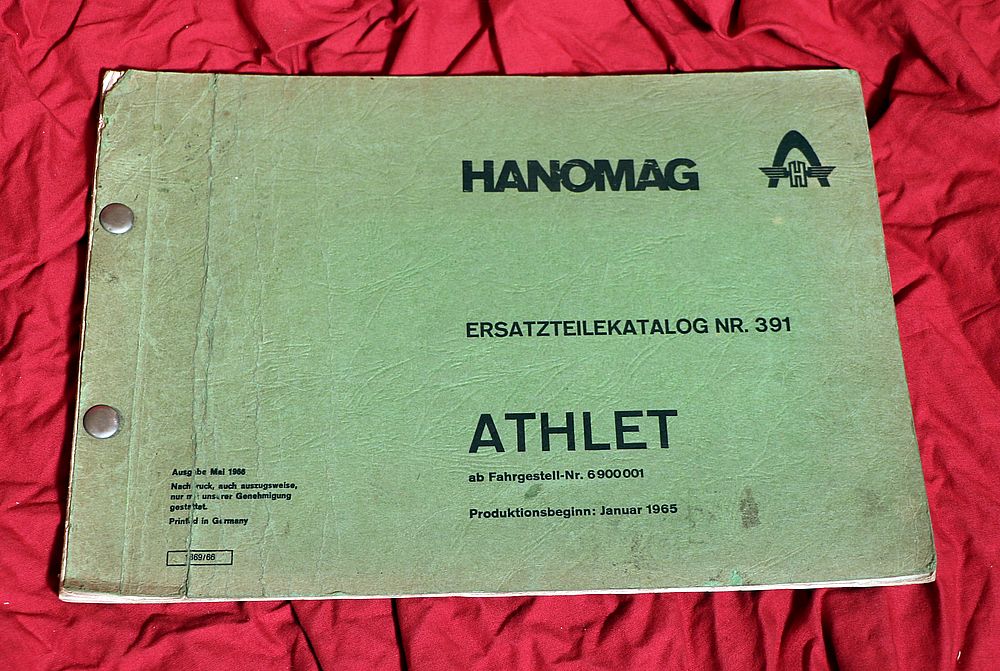 Hanomag Matador ATHLET Hubwagen