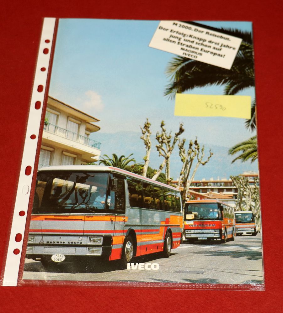 Magirus Deutz M 2000 Prospekt Bus