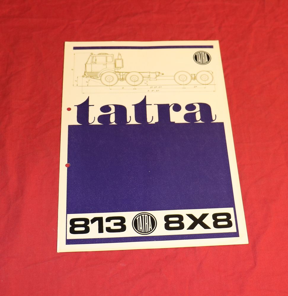 TATRA 813 8x8 Fahrgestell Prospekt