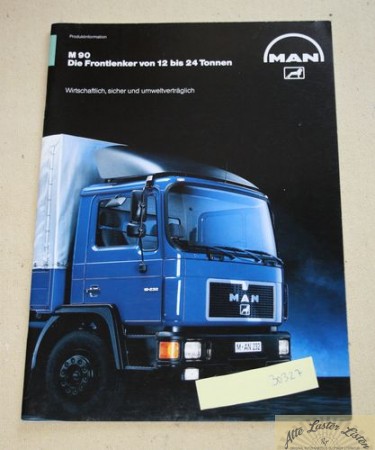MAN    M 90 , Die Frontlenker von 12 bis 24 Tonnen