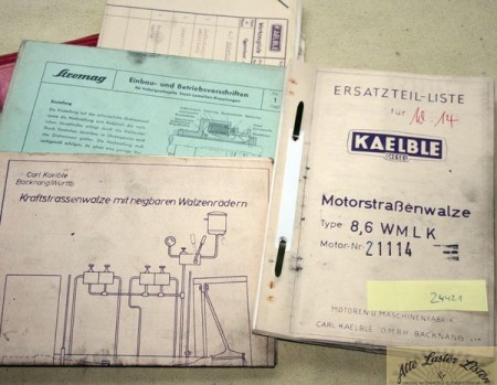 Kaelble      Motorstraßenwalze  8,6  WMLK