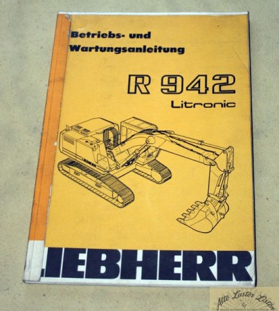 Liebherr   R 942  Litronic          Bagger