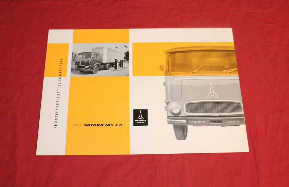 Magirus Saturn 145 F - S Sattelzugmaschine Frontlenker