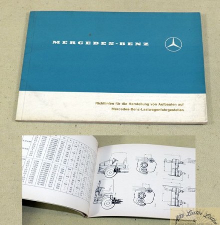 Aufbauanweisungen Mercedes LKW 1968