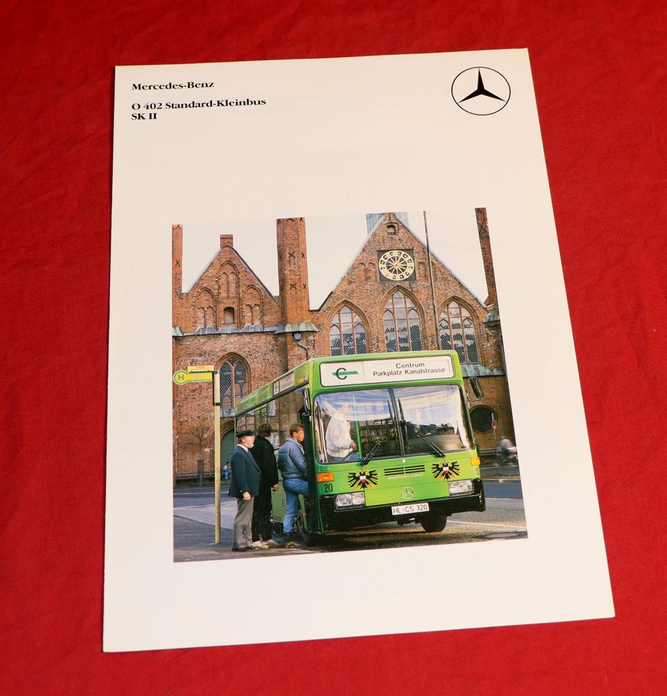 Mercedes O 402 Standard Kleinbus SK II Prospekt 