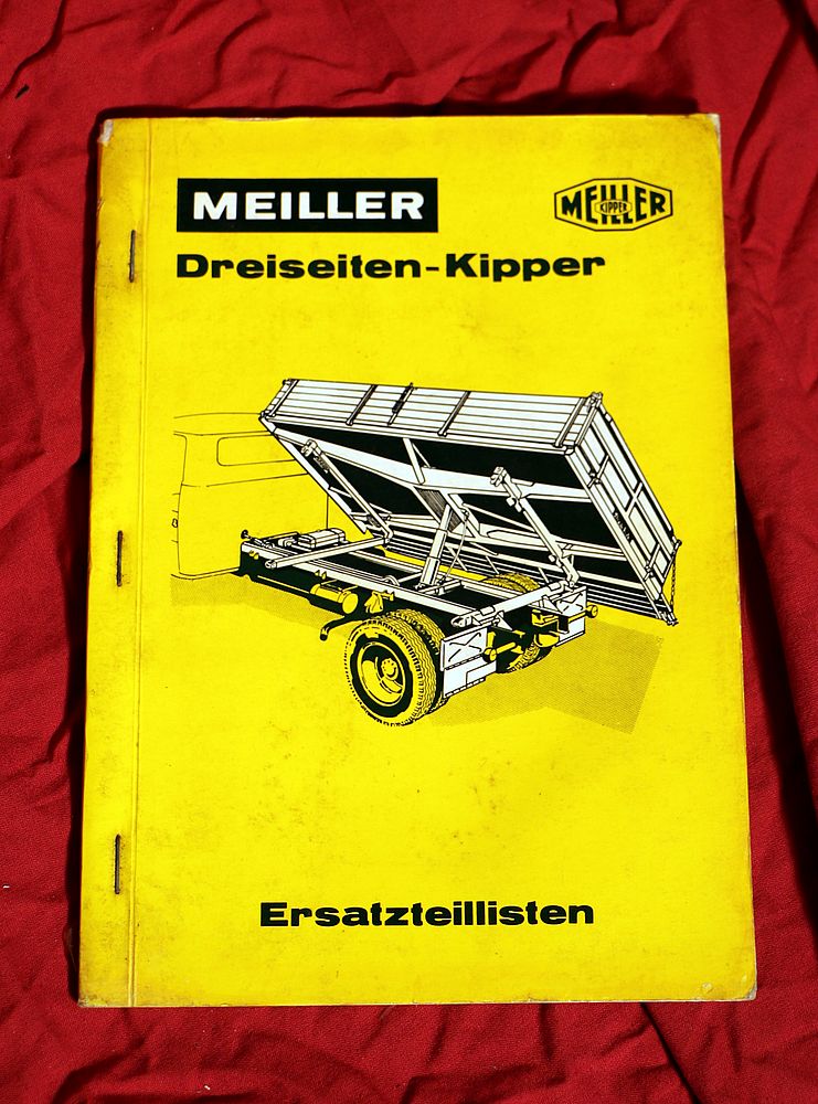 Meiller - Kipper  auf   Magirus  170 D 15 K, AK