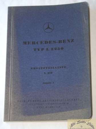 Mercedes L 3250 mit Motor OM 312