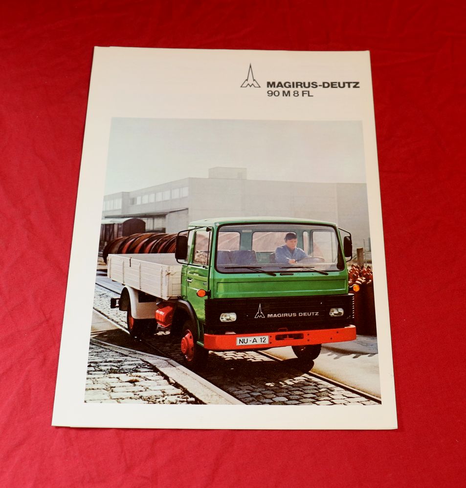 Magirus 90 M 8 FL Prospekt MK LKW