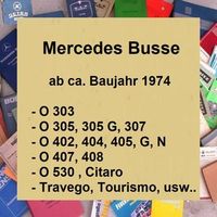 Busse ab ca. 1974