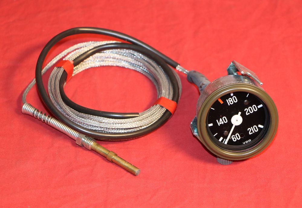 Fernthermometer Traktor Mechanisches Fernthermometer 52mm Für Traktor & Schlepper – Temperaturanzeige Mit 2 Adaptergewinden, Kabellänge Flexibel, Oldtimer-tauglich Fernthermometer Traktor Mechanisches Fernthermometer 52mm Für Traktor & Schlepper – Temperaturanzeige Mit 2 Adaptergewinden, Kabellänge Flexibel, Oldtimer-tauglich