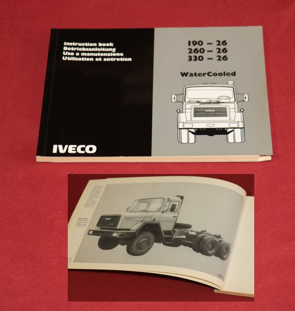 Iveco 190- 26, 260-26 , 330-26   watercooled Hauber