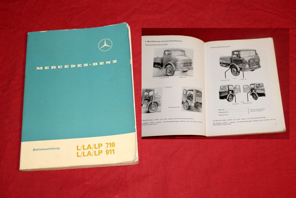 Mercedes L , LA , LP 710 , 911 Kurzhauber und Frontlenker