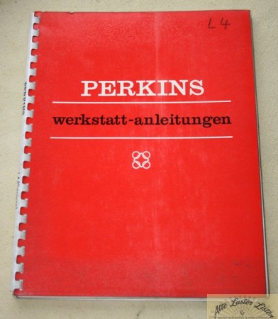 Perkins    Dieselmotoren  L4    ,  Beschreibung + Wartung