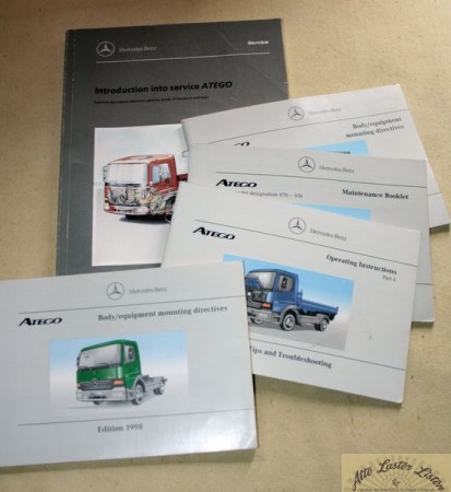 Mercedes Atego Introduction into Service , Maintenance ...