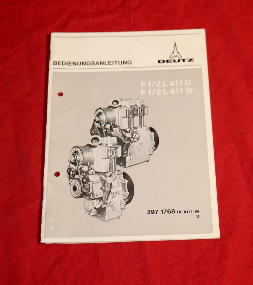 Deutz Motor F 1 + 2 L 411  D , W