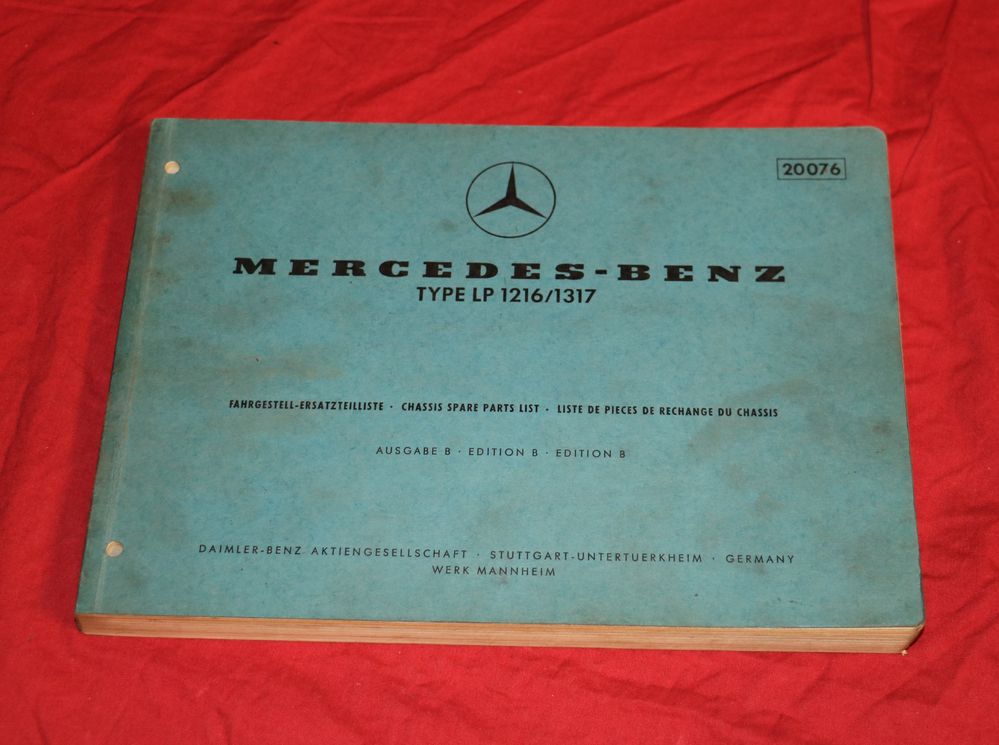 Mercedes LP 1216, 1317  LP  Fahrgestell