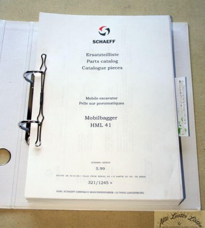 SCHAEFF Mobilbagger HML 41