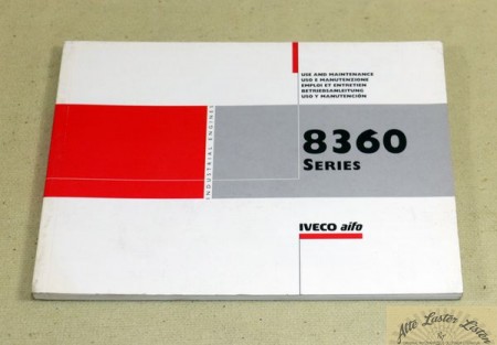 Iveco Motoren 8360 Series , Anleitung