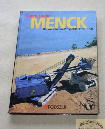 MENCK , Baumaschinen Prospekte 1960-90