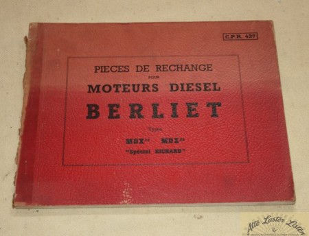 BERLIET     Motor  MDX 14, 23