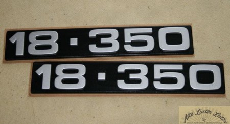 MAN Schriftzüge  18.350