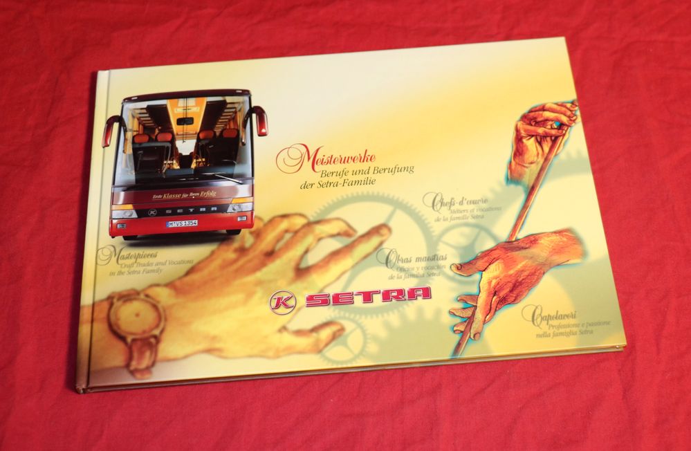 Setra - Meisterwerke  ,  Berufe und Berufung der Setra Familie