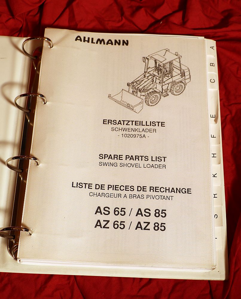41512 Ahlmann Schwenklader AS 65 , AZ 85